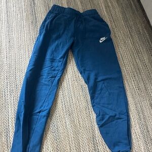 blue nike sweatpants